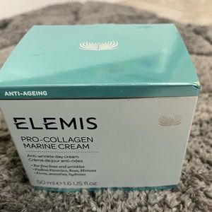 ELEMIS pro collagen face moisturizer. Best product around for fine lines.